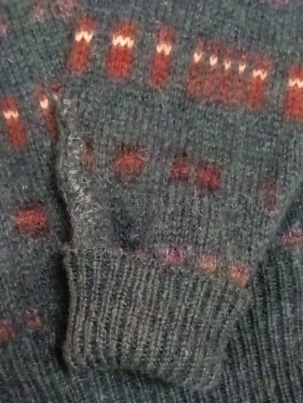 Pendleton LOBO Wool Crewneck Sweater *FLAW*
